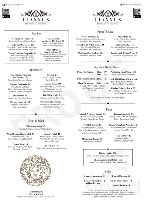 versace mansion miami price per night|Versace mansion menu.